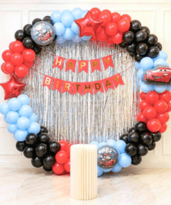 Race Track Ring Birthday Decoration