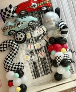 Race Track Turbo Birthday Decoration - Image 3