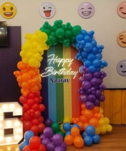 Rainbow Wonder Party Birthday Decoration - Image 3