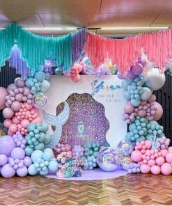 Shimmering Mermaid Lagoon Birthday Decoration - Image 2