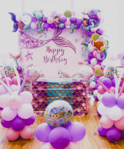 Shimmering Mermaid Lagoon Birthday Decoration