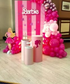 Shimmery Sequin Barbie Glam Birthday Decoration - Image 3