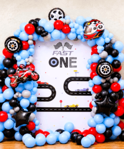 Street Racing Nitro Birthday Decoration