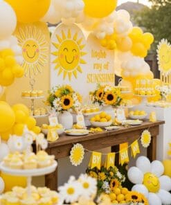 Sunshine Pastel Balloon Bash Birthday Decoration - Image 2