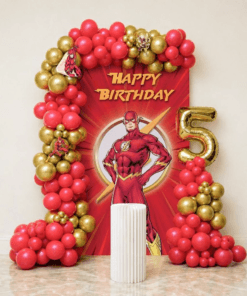 Superhero Power Blast Birthday Decoration