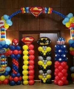 Superman Hero Balloon Arch Birthday Decoration - Image 3