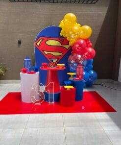 Superman Ring Stand Birthday Decoration - Image 2