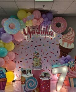 Sweet Candyland Balloon Birthday Decoration - Image 3
