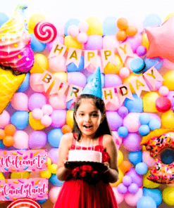 Sweet Candyland Balloon Birthday Decoration