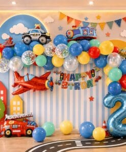 Transport Adventure Birthday Decoration - Image 2