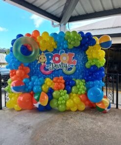 Tropical Pool Party Splash Birthday Decoration - Image 5