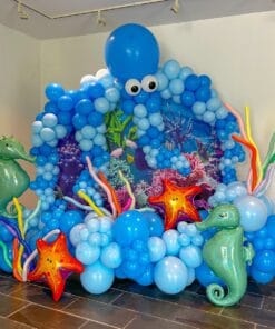 Under the Sea Whale Adventure Birthday Decoration - Image 2