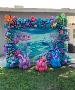 Under the Sea Whale Adventure Birthday Decoration - Image 4