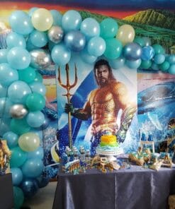 Aqua Hero Ocean Theme Birthday Decoration - Image 2