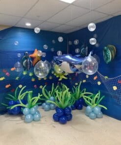 Aqua Hero Ocean Theme Birthday Decoration - Image 3