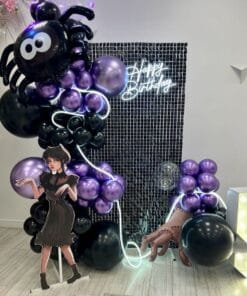 Wednesday Nevermore Custom Name Birthday Decoration - Image 3