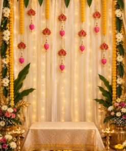 Diwali Lantern & Garland Ceiling Decor - Image 3