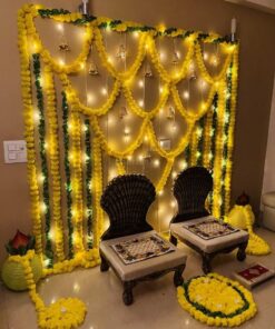 Golden Bell & Garland Diwali Decor - Image 4
