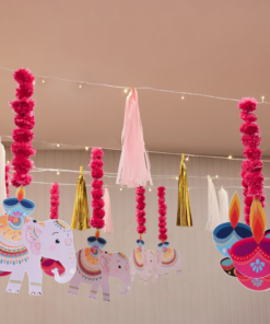 Kalash & Lantern Hanging Festive Puja Decor