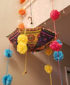 Kalash & Lantern Hanging Festive Puja Decor - Image 2