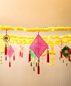 Lotus & Dream Catcher Diwali Ceiling Decor