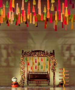Lotus & Dream Catcher Diwali Ceiling Decor - Image 2