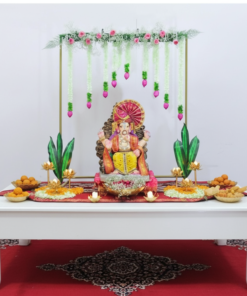 Lotus Grace DIY Ganpati Backdrop
