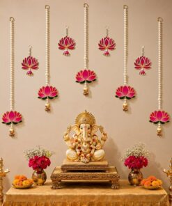 Lotus & Rose DIY Diwali Puja Backdrop - Image 2