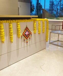 Marigold & Diya Festive Entrance Decor - Image 4