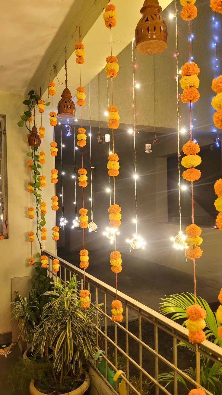Marigold & Lantern Diwali Glow Decor - Image 4