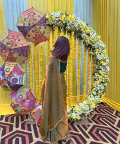Rajasthani Umbrella Glow Photo Booth - Image 2