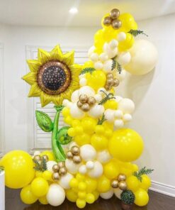 Sunshine & Palm Birthday Backdrop - Image 4