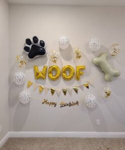 Woof & Pawty Dog Birthday Decor - Image 2